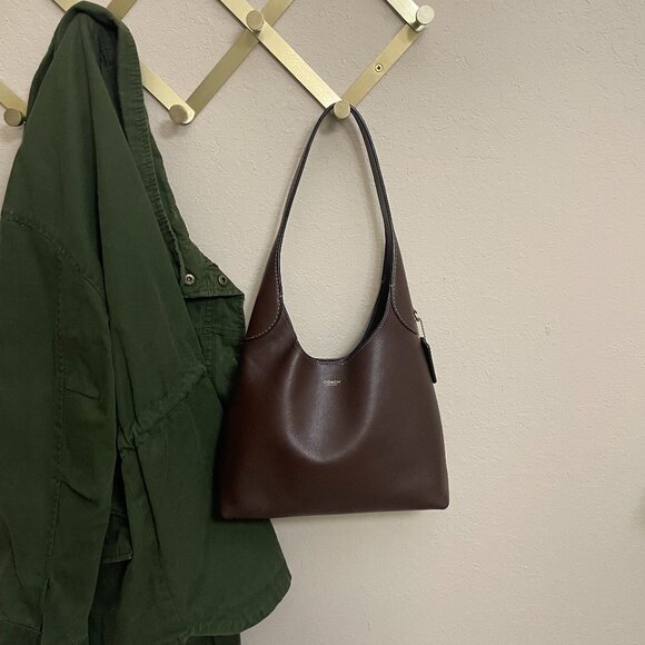 Coach Brooklyn Shoulder Bag 28 in Maple - Picture 1 of 8